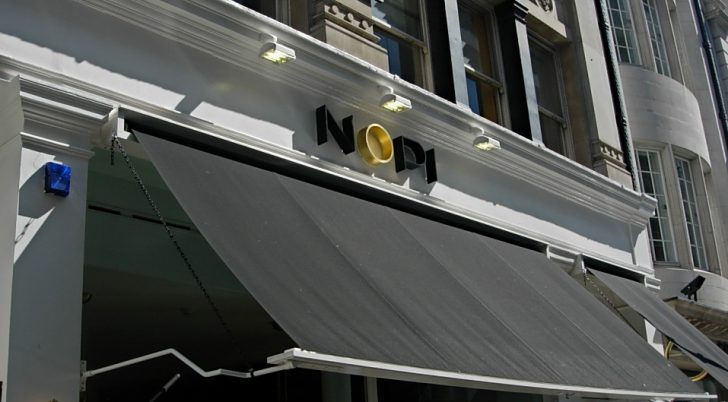 SOHOとは思えない静かな通り沿い