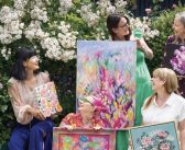 アートな秋🇬🇧アランヨシエと仲間たちがエキシビション「Floral Stories」